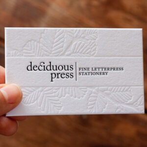 Letterpress - Tipo - Lüks Kartvizit7